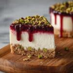 Beetroot Feta Cheesecake With Pistachios Recipe