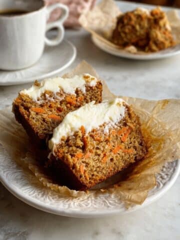 Carrot Cake Cream Cheese Muffins with Brown Sugar Pecan Streusel Recipe
