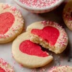 Valentine’s Slice and Bake Heart Cookies Recipe