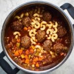 Instant Pot Meatball Soup Recipe