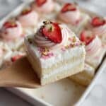 Easy No Bake Rus Malai Tres Leches Cake Recipe