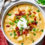 Cheesy Potato Soup Recipe
