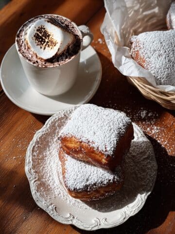 Homemade Beignets with French Hot Chocolate Recipe