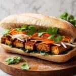 Savory Vietnamese Tofu Sandwich Loaded with Flavor and Freshness Recipe