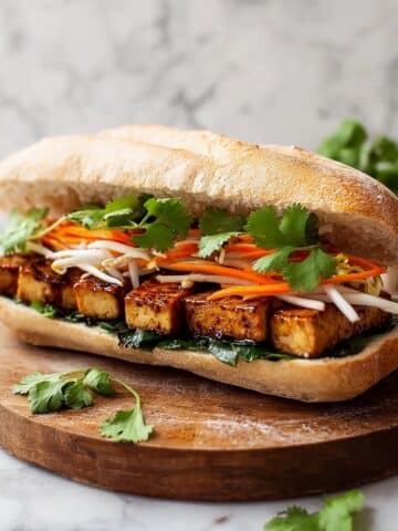 Savory Vietnamese Tofu Sandwich Loaded with Flavor and Freshness Recipe