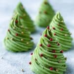 Meringue Christmas Trees Recipe
