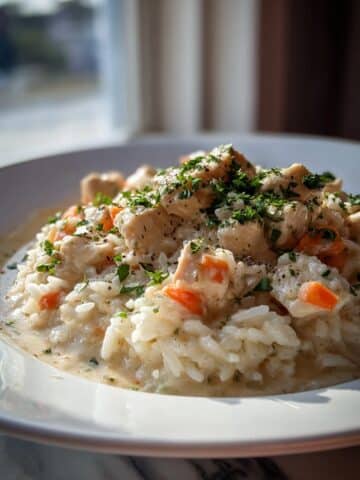 Creamy Angel Chicken & Rice Casserole Recipe