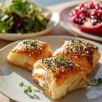 Salmon and Herb Stuffed Puff Pastry Stars Recipe