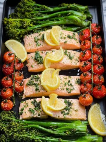 Easy Salmon Traybake Recipe