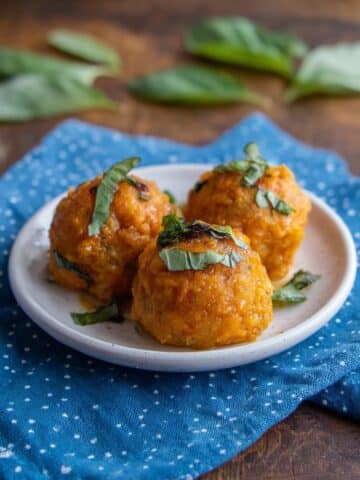 Italian Chicken Meatballs Recipe