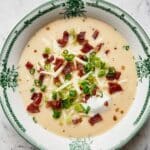 Crock-Pot Potato Soup with Bacon and Cheddar Recipe