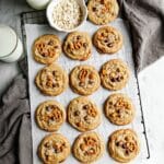 Sea Salt Chocolate Chip Butterscotch Pretzel Cookies Recipe