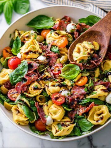 Tuscan Tortellini Pasta Salad Recipe