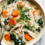 Lemon-Dill Chicken and Rice Soup Recipe