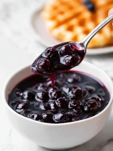 Homemade Blueberry Sauce (Blueberry Topping) Recipe