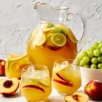 White Sangria with Summer Stone Fruit Recipe