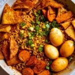 Carbonara Buldak Tteokbokki Fusion Recipe