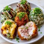 Jumeokbap – Korean Rice Balls with Three Fillings Recipe