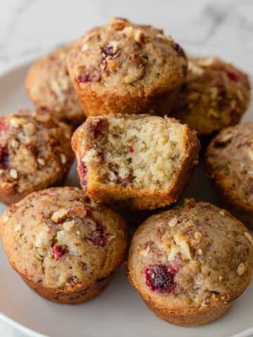 White Chocolate Raspberry Bran Muffins Recipe
