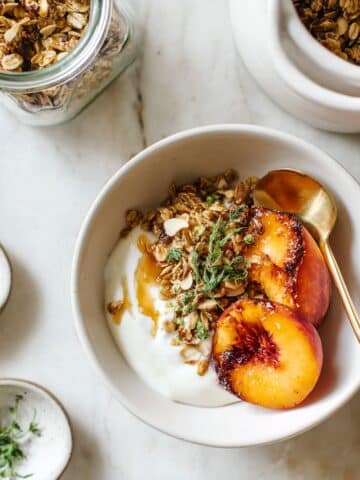 Baked Vanilla Cardamom Nectarines Recipe