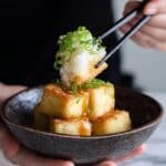 Agedashi Tofu: Japanese Deep Fried Tofu with Savory Sauce Recipe