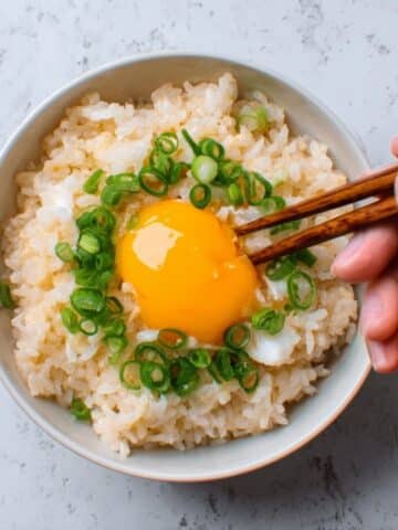 Tamago Kake Gohan (TKG Japanese Egg on Rice) Recipe