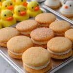 Sugar Cookie Sandwiches Filled with Cream Cheese Buttercream Recipe
