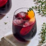 Non-Alcoholic Hibiscus and Thyme Sangria Recipe