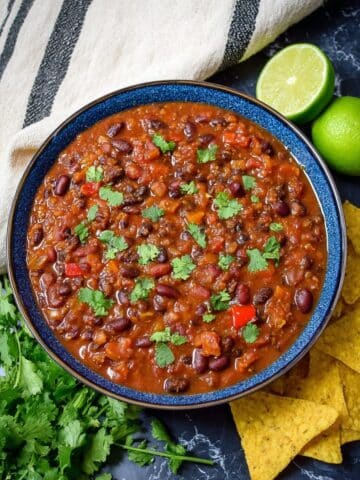Three Bean Chili Recipe