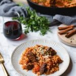 Youvetsi Recipe - Greek Beef & Orzo Stew Recipe