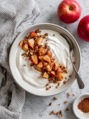 Quick Chopped Stovetop Cinnamon Apples Recipe