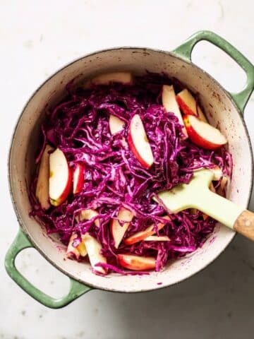 German Red Cabbage with Apples Recipe