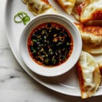 Dumpling Sauce: Easy Soy-Vinegar Dip with Sesame and Green Onions Recipe