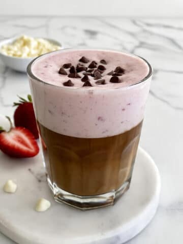 White Chocolate Strawberry Cream Cold Brew (Starbucks Copycat) Recipe
